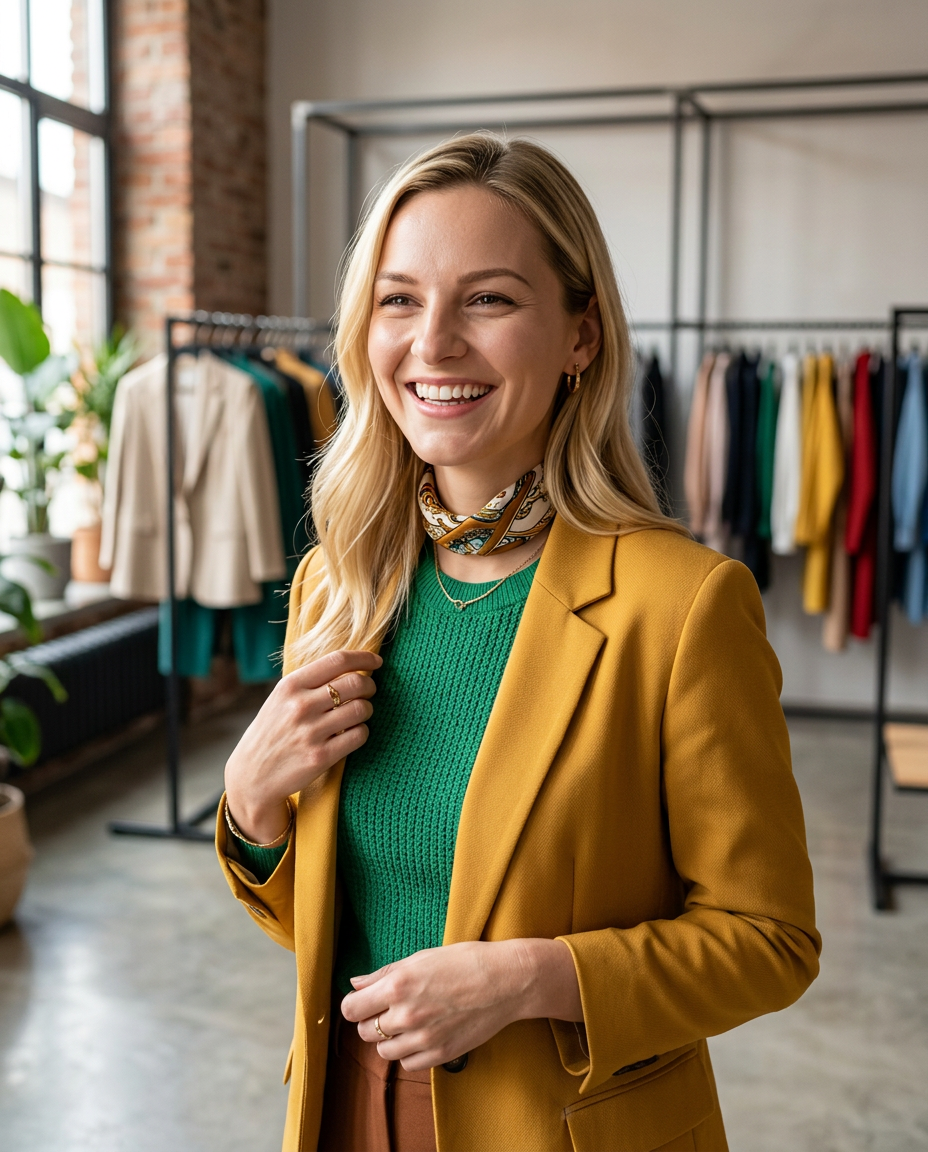 Elsa, a fictional AI sales presenter